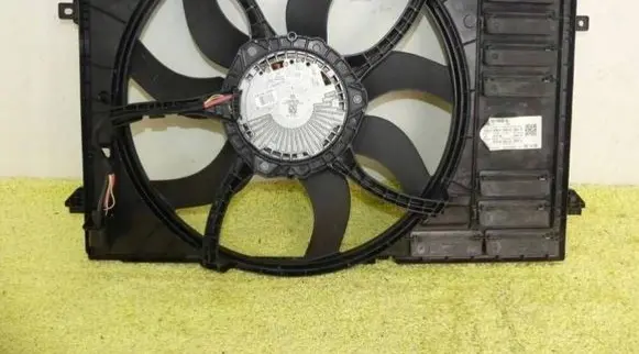 Electric radiator cooling fan
