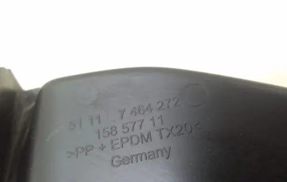 BMW 3 G20 G21 Front fog light trim/grill 7464272