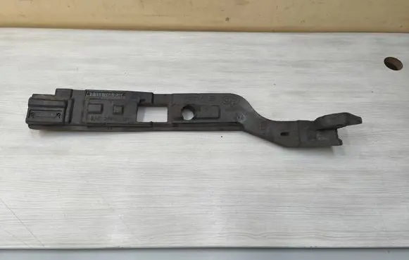 Front bumper foam support bar