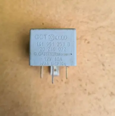 Skoda Fabia Mk2 (5J) Other relay 141951253B 141951253