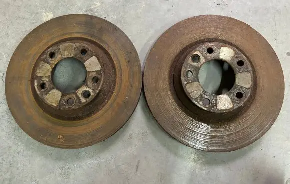 Audi Q7 4L Front brake disc