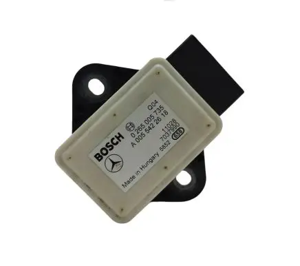 Mercedes-Benz E W212 ESP acceleration yaw rate sensor A0055422618 7037990 0265005735