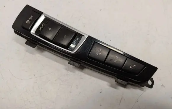 BMW 5 GT F07 Central console control unit 9197901 61319197901