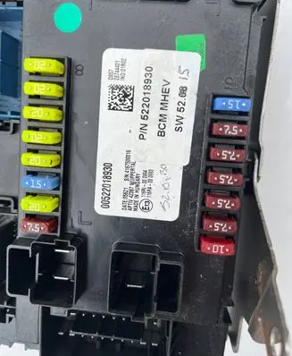 Fiat Tipo Relay mounting block 00521977200 28742306