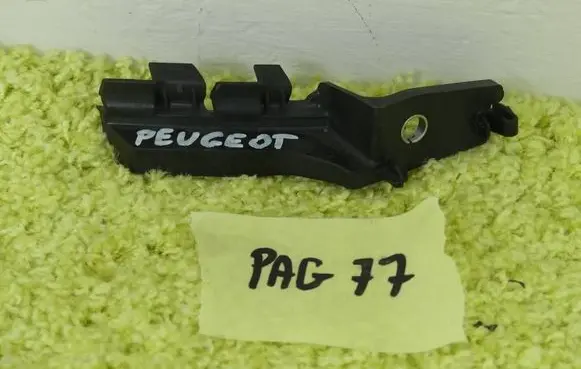 Peugeot 508 Front bumper mounting bracket 9670371580G