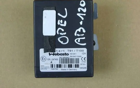 Ford Mondeo MK V Auxiliary heating control unit/module 9019509D T91T100
