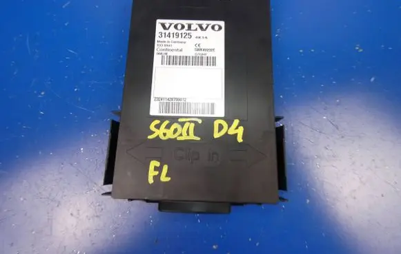 Volvo S60 Other control units/modules 31419125 232411428700012 5WK49232E