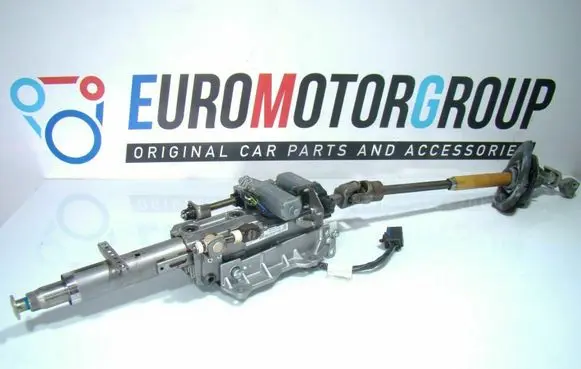 Steering wheel axle set