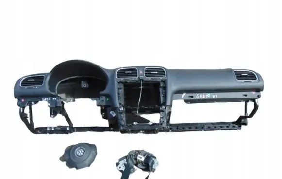 Volkswagen Golf VI Airbag set with panel 