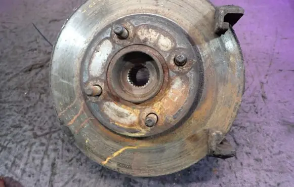 Ford Fiesta Front wheel hub spindle knuckle