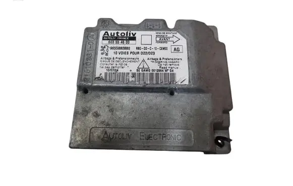 Peugeot 407 Airbag control unit/module 9655880880 603554600