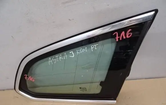 Opel Astra J Rear side window AS2M3236DOT682 E000199 43R001582