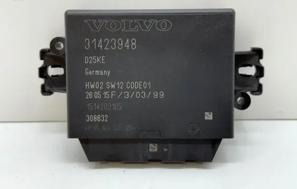 Volvo V60 Parking PDC control unit/module 31423948 308632 1514202165