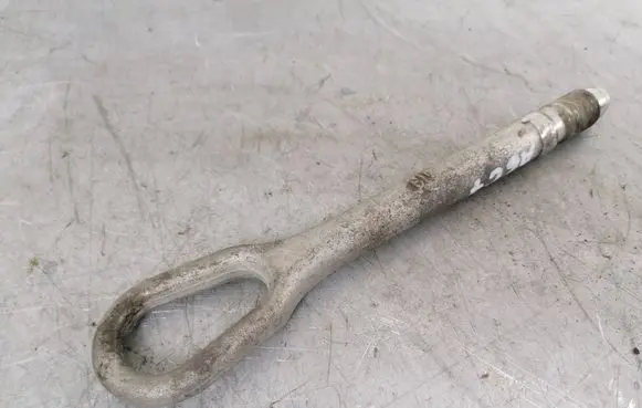 Towing hook eye