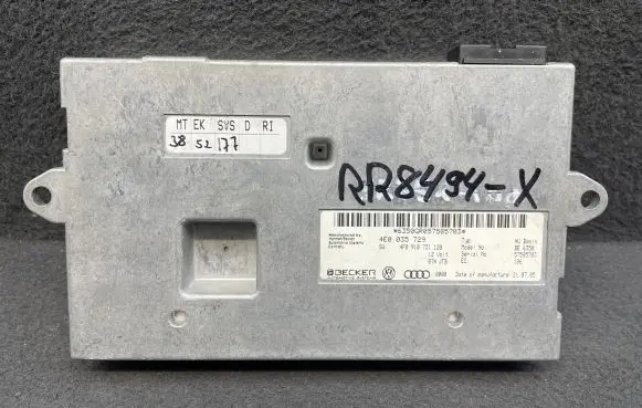 Audi A6 S6 C6 4F MMI control unit 4F0910731 4E0035729