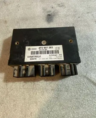Audi A6 S6 C6 4F Tow bar trailer control unit/module 4F0907383 4F0910383 506078