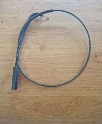 BMW 3 G20 G21 Engine bonnet/hood lock release cable 7419390