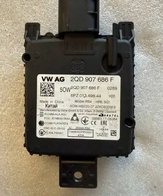 Volkswagen PASSAT B9 Distronic sensor radar 2QD907686F 6PZ01349844 9QD907686F