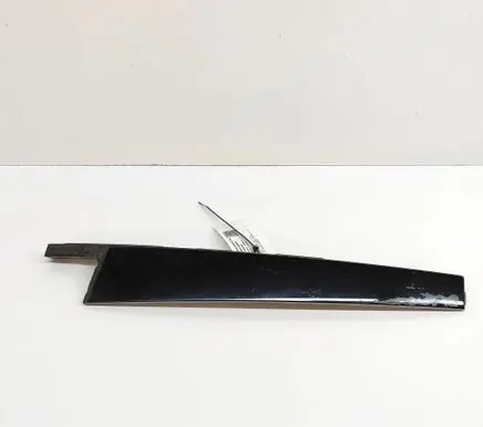 Front door glass trim molding