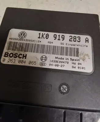 Volkswagen Golf V Parking PDC control unit/module 1K0919283A 1039E00479 0263004065