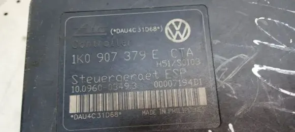 Audi A3 S3 8P ABS Pump 1K0907379E 1K0614517C