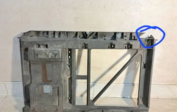 Citroen C3 Radiator support slam panel