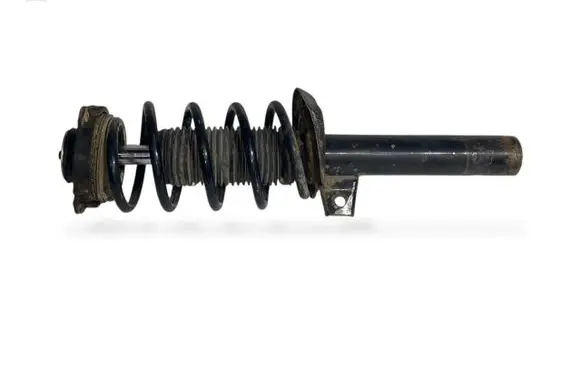Front shock absorber with coil spring