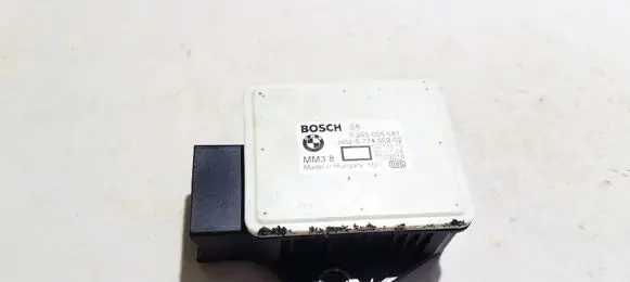 BMW 5 E60 E61 ESP acceleration yaw rate sensor 0265005681 34526774602-02