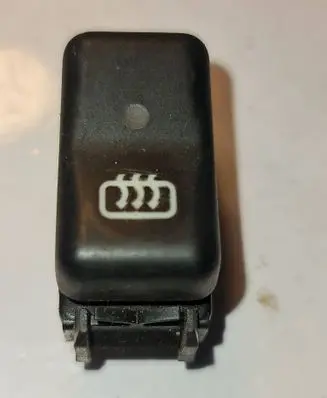 Mercedes-Benz E W124 Windscreen/window heater switch 1298207410