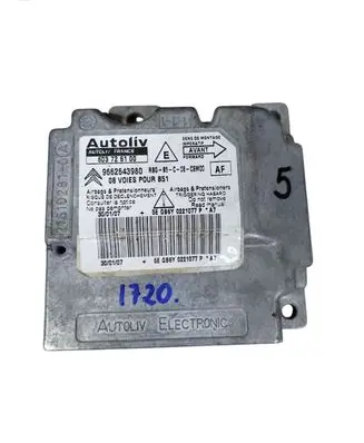 Citroen C4 I Airbag control unit/module 9662643980