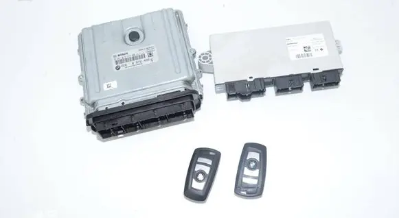 BMW 5 F10 F11 Engine ECU kit and lock set 8572455 13618572455 13618574376