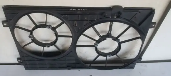 Volkswagen Golf VI Radiator cooling fan shroud 1K0121207BB