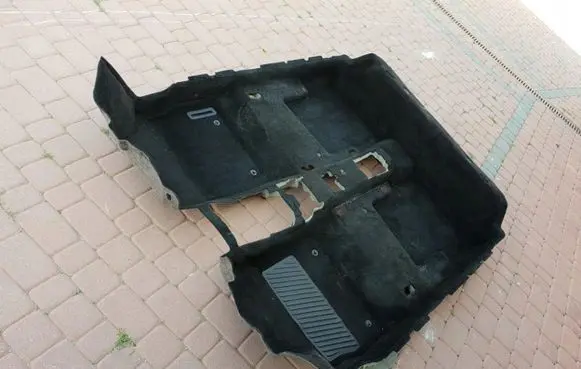 Opel Astra K Rear floor carpet liner 