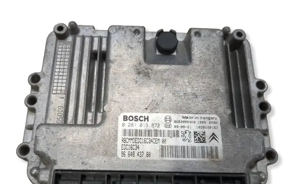 Peugeot Partner Engine control unit/module 9664843780 9653958980 0281013872