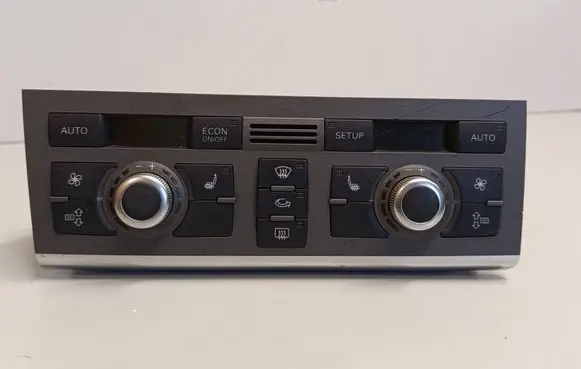 Audi A6 S6 C6 4F Climate control unit 4F1820043J 4F0910043 5HB00883304