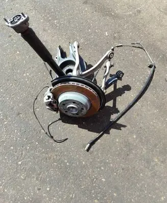 Mercedes-Benz CLS C218 X218 Rear wheel hub spindle/knuckle 20407 A2043521488 20409