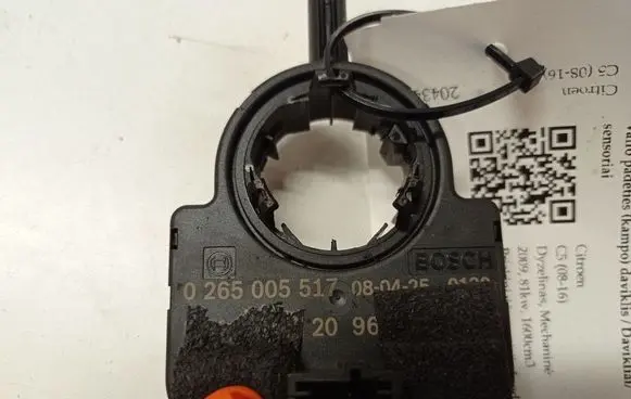 Citroen C5 Steering angle sensor 0265005517