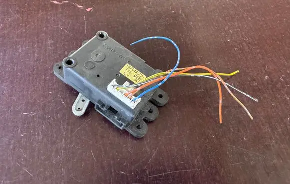 Air flap motor/actuator