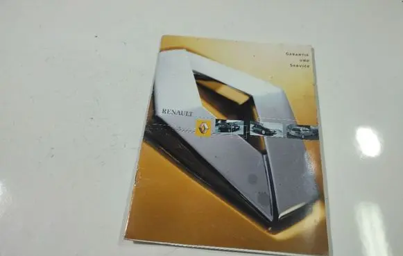 Renault Scenic II - Grand scenic II Owners service history hand book 