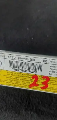 Mercedes-Benz E W212 Side airbag 2128600702