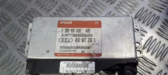 Audi A4 S4 B5 8D ABS control unit/module 4d0907379d 0265108005