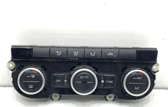 Volkswagen PASSAT B7 Interior fan control switch 3AA907044BP