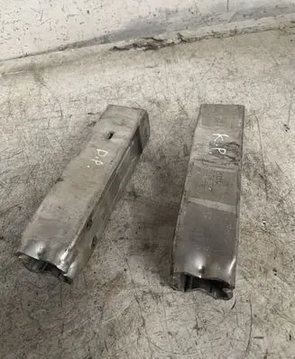 Audi A6 S6 C6 4F Front bumper shock/impact absorber 4F0807133