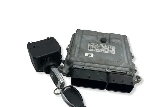 Mercedes-Benz ML W164 Engine ECU kit and lock set 1645451308 A6421509678