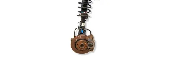 Peugeot 208 I Front shock absorber/damper 9804831280