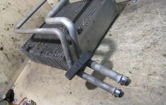 Air conditioning (A/C) radiator (interior)