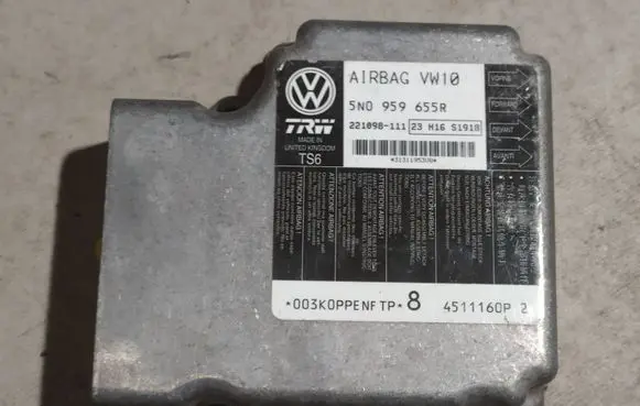 Volkswagen PASSAT B7 Airbag control unit/module 5N0959655R
