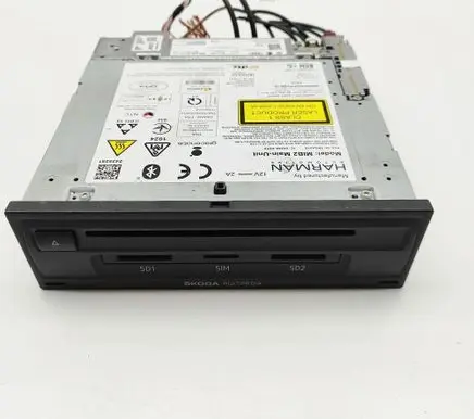 Skoda Superb B8 (3V) GPS navigation control unit/module 565035021D 565035021