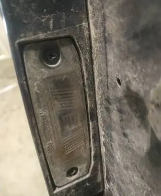 KIA Ceed Number plate light