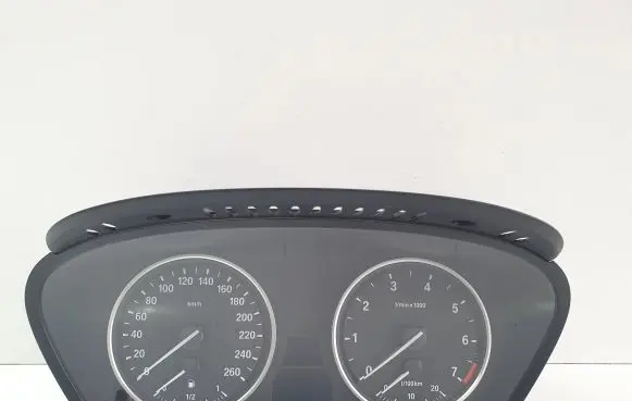 BMW 5 E60 E61 Speedometer (instrument cluster) 9153747 A2C53103634